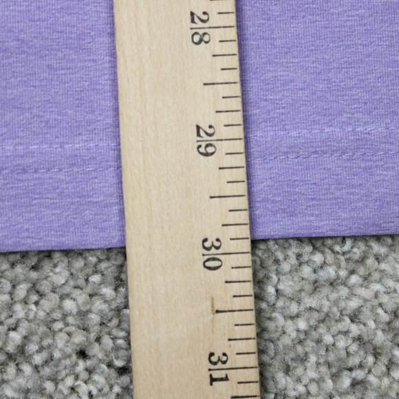 Masters Tech Polo Shirt Mens Large Purple Augusta Golf Polyester Stretch S/S - Picture 13 of 14